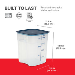 Cambro FreshPro translucide montrant niveaux de contenu pour suivi rapide