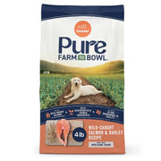 CANIDAE emballage avant Pure Farm to Bowl montrant recette et bénéfices