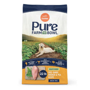 CANIDAE emballage avant du sac 22 lb montrant la recette pour un choix informé