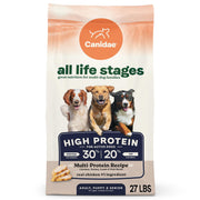 CANIDAE sachet avant poulet montrant la marque et l'appétence