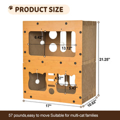 Canwyr gros plan carton ondulé durable pour un grattage efficace