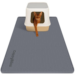 CappyBliss vue frontale du tapis litière montrant sa grande surface et protection