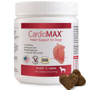 CARDIOMAX emballage face montrant pot et étiquette informative