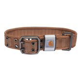 Carhartt collier face avant en Carhartt Brown montrant robustesse et confort