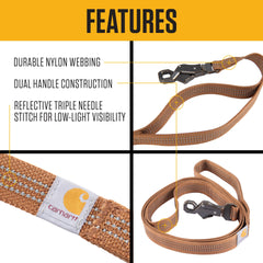 Carhartt gros plan sur tissage duck en nylon offrant résistance à l’abrasion