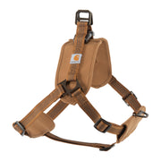 Carhartt harnais avant montrant la coupe et la fixation dorsale pour confort