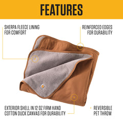 Carhartt gros plan duck canvas montrant la texture robuste et résistance à l'usure