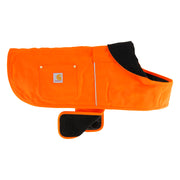 Carhartt veste chien face avant montrant coupe protectrice et imperméabilité