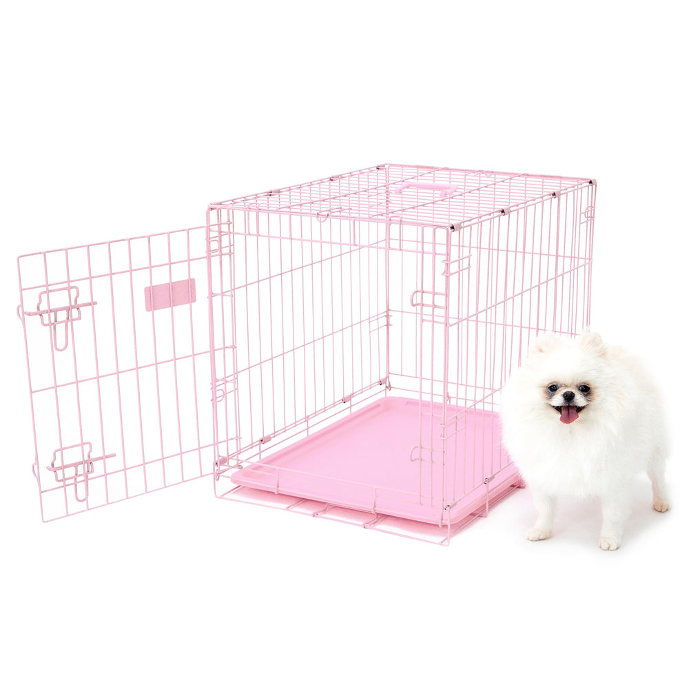 Carlson Pet Products caisse rose face entière, sécurité renforcée