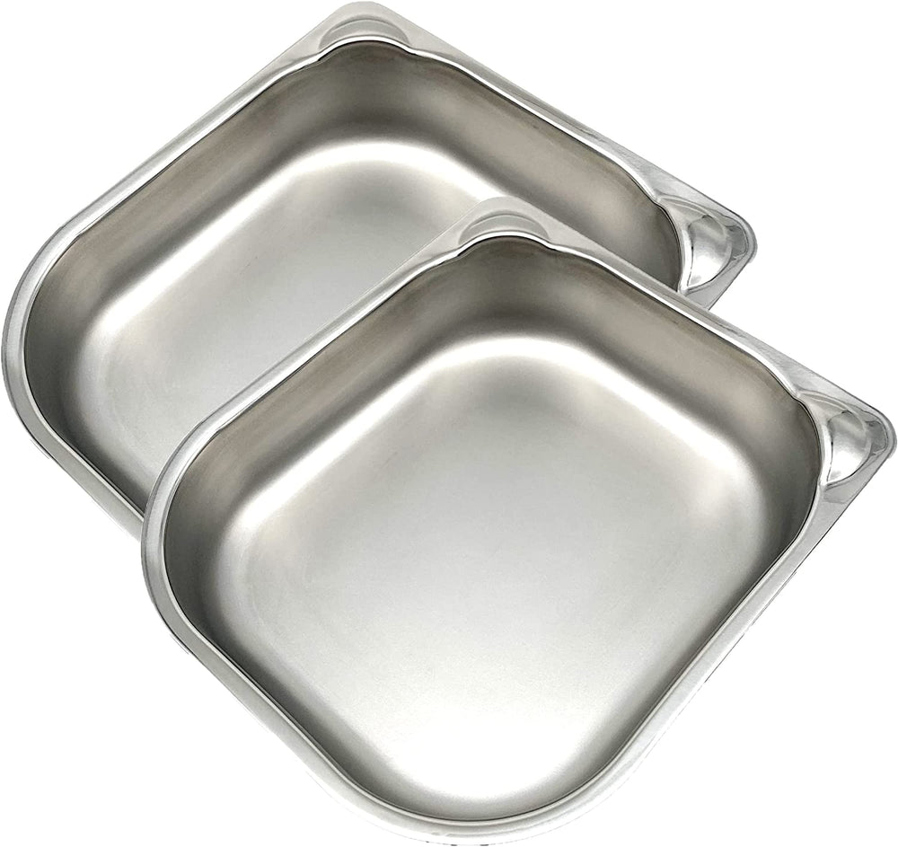 Cat Mate bol inox vue face montrant bord lisse et finition durable