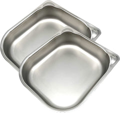 Cat Mate bol inox vue face montrant bord lisse et finition durable