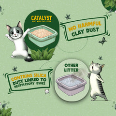 Catalyst comparaison de poids illustrant sac léger et manutention aisée