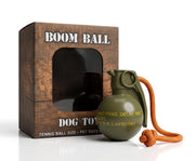 Catastrophic Industries Boom Ball vue de face montrant design et taille, durable