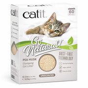 Catit emballage avant montrant l’étiquette écologique et bénéfice durable
