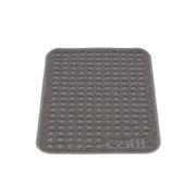 Catit tapis face avant montrant protection du sol et capture de litière