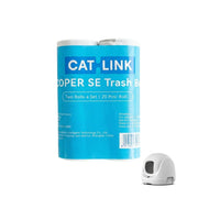 CATLINK emballage avant montrant 40 sacs et compatibilité Scooper-SE bénéfice pratique