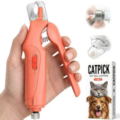 CATPICK vue avant du coupe-ongles montrant le design compact et maniable