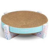 Catstages griffoir bol face montrant silhouette stable et confort