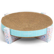 Catstages griffoir bol face montrant silhouette stable et confort