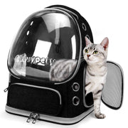 Cawypety vue avant bulle transparente pour observation confortable