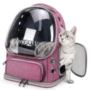 Cawypety sac avec hublot bulle offrant vue et confort