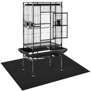 CebraBounze tapis sous-cage vue d’ensemble protège le sol efficacement