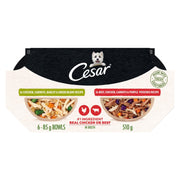 Cesar bol avant emballage montrant préparation pratique et appétente