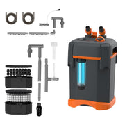 Ceveyu vue frontale du canister montrant le design compact et silencieux