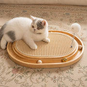 CHEERHOME PETS vue de face montrant le griffoir solide et attractif