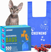 CHEFNENO boîte frontale montrant 500 sacs, rangement pratique
