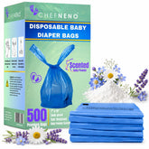 CHEFNENO emballage avant montrant 500 sacs, stockage pratique et économique