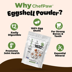 Innovet ChefPaw poudre versée dans bol pour chien facilitant incorporation