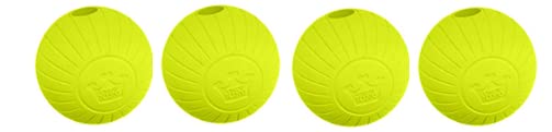 Chew King balle 3" packaging avant montrant lot de 4, durable pour le jeu