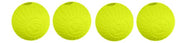 Chew King balle 3" packaging avant montrant lot de 4, durable pour le jeu