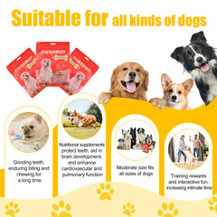 Chienmily gros plan sur la texture moelleuse, bénéfice : facile à mâcher