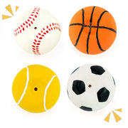 CHIWAVA face avant du lot de quatre balles sportives, facilite choix rapide