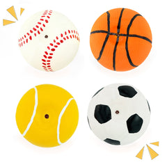 CHIWAVA face avant du lot de quatre balles sportives, facilite choix rapide
