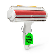 ChomChom Roller vue avant avec emballage montrant praticité