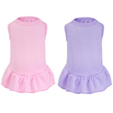 choyaxo robe devant en rose et violet montrant style et confort