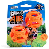 Chuckit! vue avant du paquet montrant la balle et la taille medium, achat pratique