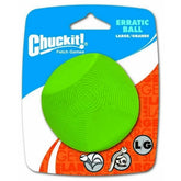ChuckIt! balle large vue de face montrant la taille et la couleur, idéale pour grands chiens