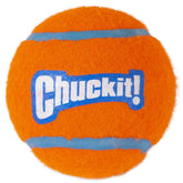 Chuckit! balle vue frontale package visible pour identification rapide