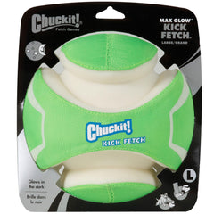 Chuckit! gros plan sur la texture toile et rainures offrant une meilleure prise