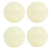 Chuckit! pack de quatre balles glow visible la nuit, sécurité accrue