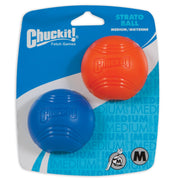 Chuckit! Strato Ball emballage face montrant lot de deux pour visibilité