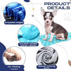 Chumia couverture en usage avec chiot confortable et facile à nettoyer