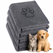 Chumia serviette pack de quatre gris, pratique pour plusieurs utilisations