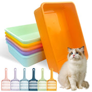 CIEOVO bac à litière face couleur montrant organisation pratique