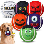 Civaner pack présentation Halloween montrant six balles colorées et festives