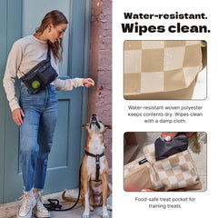 Cleverpup en usage lors d'une promenade illustrant liberté mains libres